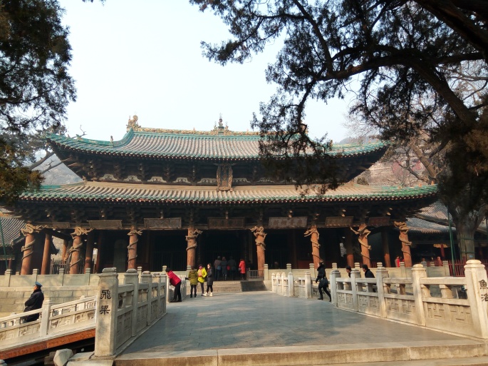 big old buidling at Jinci Temple
