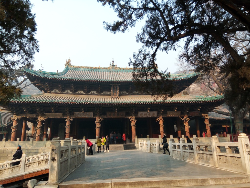 big building at Jinci Temple of taiyuan tours