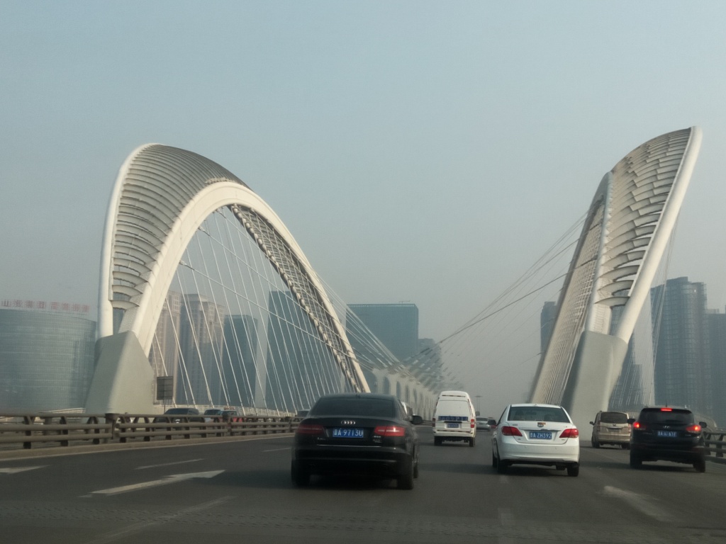 bridage over the Fen River of Taiyuan