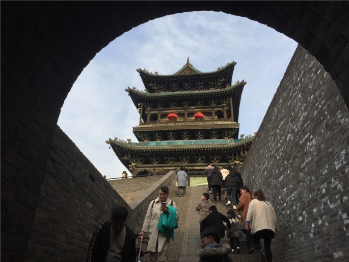 south gate of Pingyao city of Shanxi tour